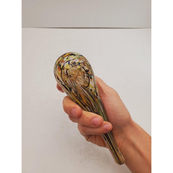 Vintage Murano Style Romanian Art Glass Dove Bird Figurine Sculpture Yellow - Picture 9 of 10